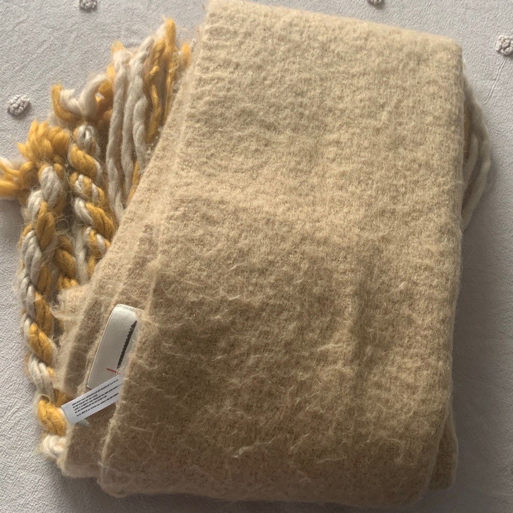 Anthropologie  Fringed Scarf